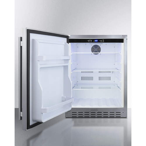 AL55OSCSSLHD Refrigerator Open