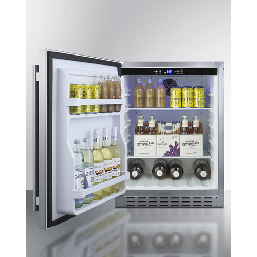 AL55OSCSSLHD Refrigerator Full