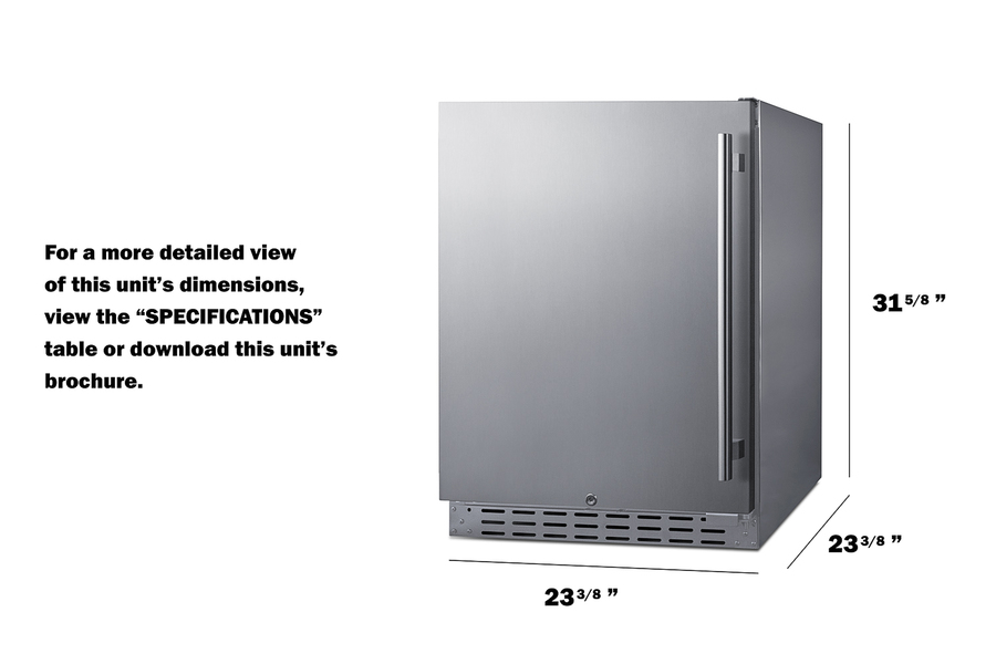 冷凍ML30 ADL45 AL55CSS | Summit® Appliance