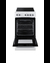 REXT20W Electric Range Open
