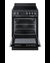 REXT24BL Electric Range Open