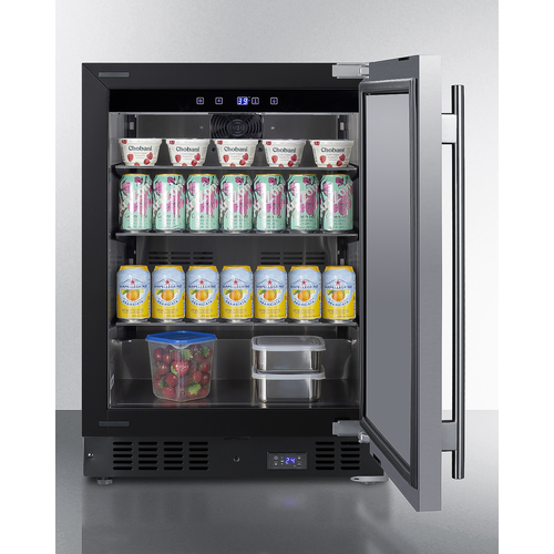 SCR610BLSDCSS Refrigerator Full