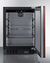 SCR610BLSDIF Refrigerator Open