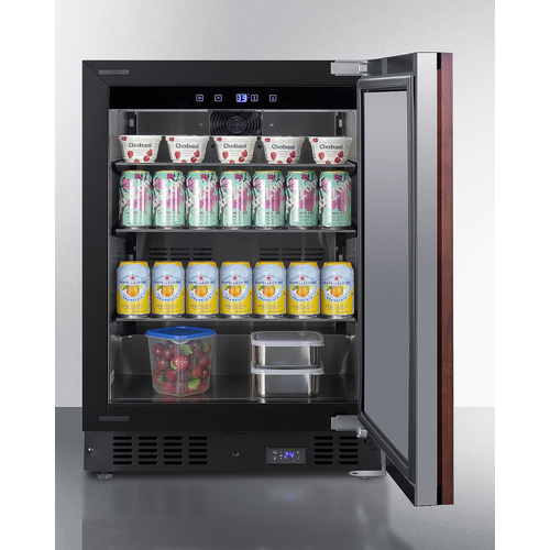 SCR610BLSDIF Refrigerator Full