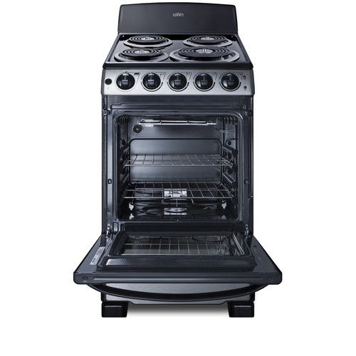 PROEL20SS Electric Range Open