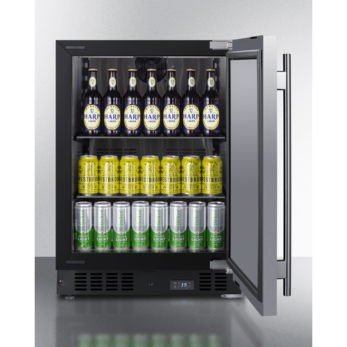 SCR610BLSDCSS Refrigerator Full