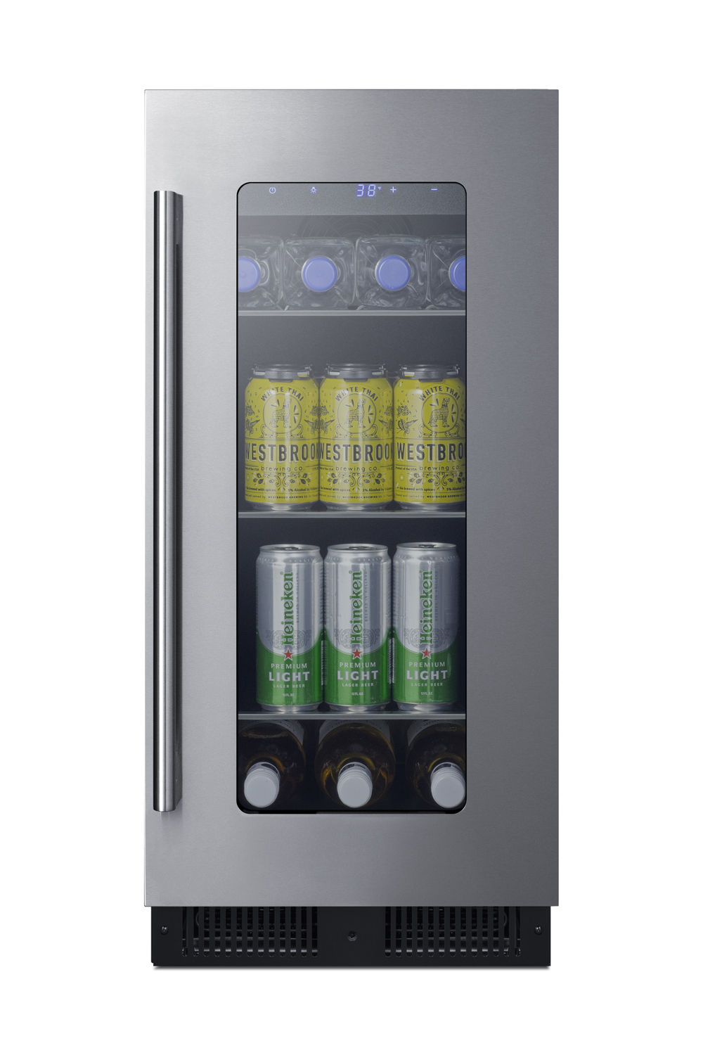 Summit 15" Built In Undercounter Beverage Center ALBV15CSS | Fridge.com