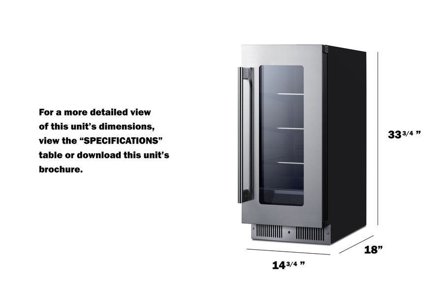 SDHG1533LHD | Summit® Appliance