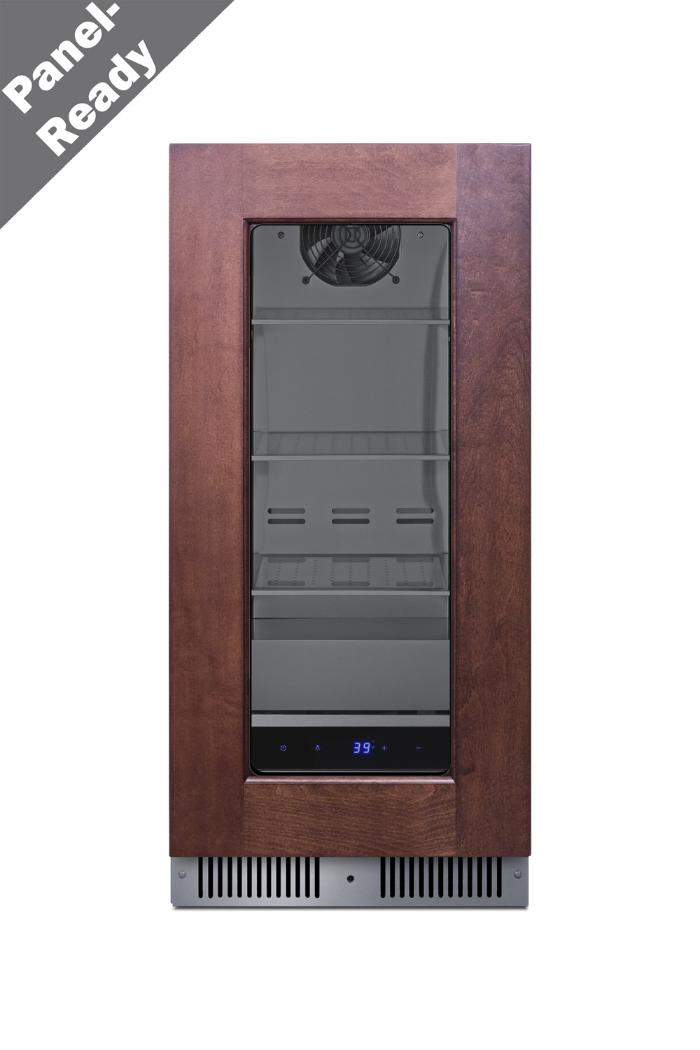 Summit Appiance  15" Wide Built-In  Shallow-depth Panel Ready Beverage Center | Fridge.com