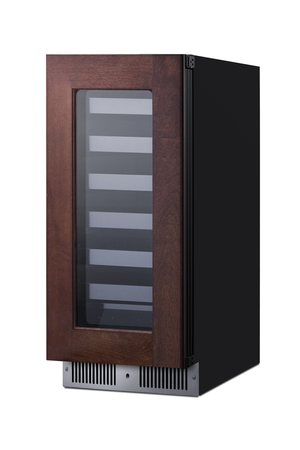 Summit Appliance 15" Wide Panel Ready Built-In Residential Shallow 18" depth Wine Cellar | Fridge.com
