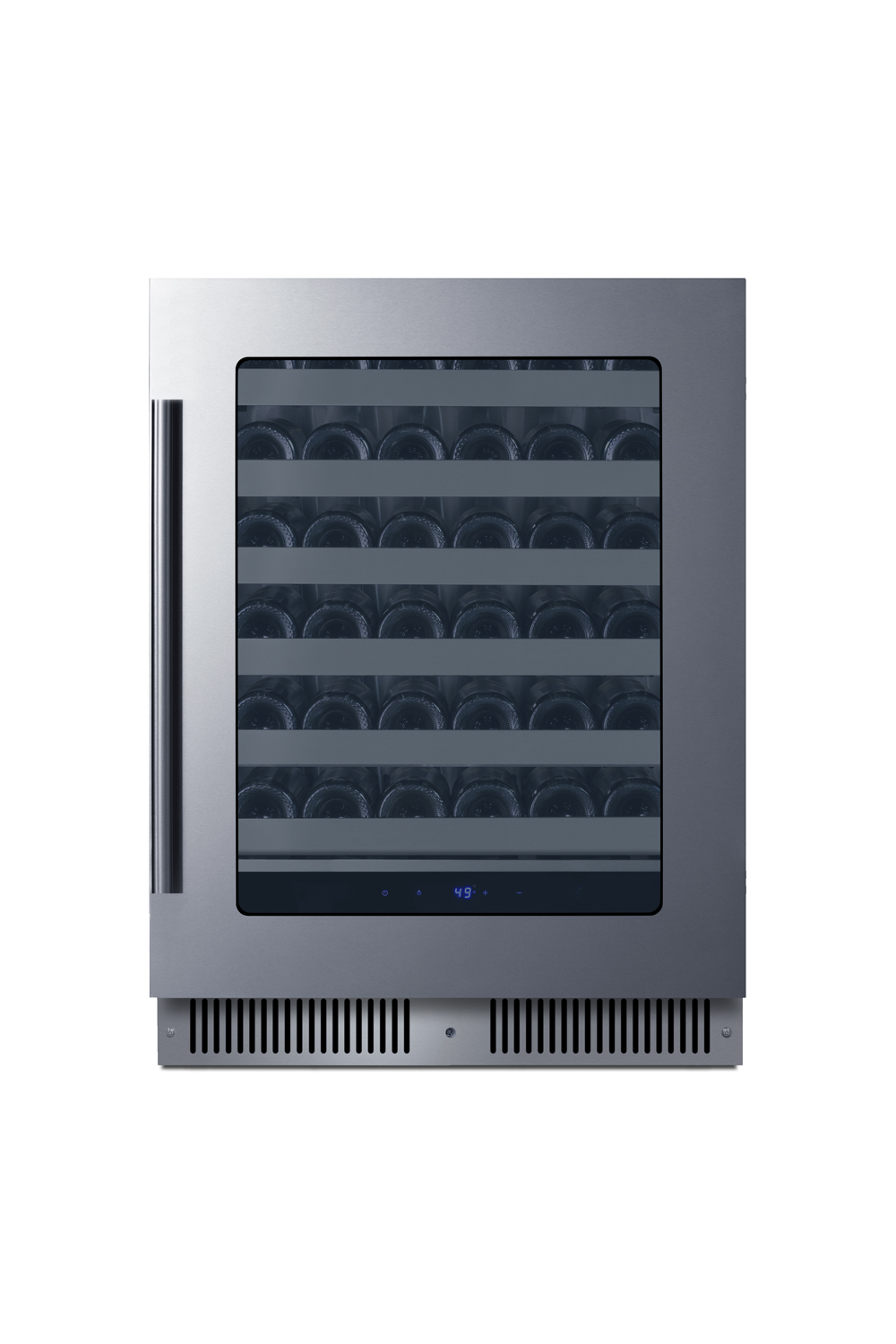Summit Appliance 24" Wide Built-In Residential Shallow 18" depth Wine Cellar | Fridge.com