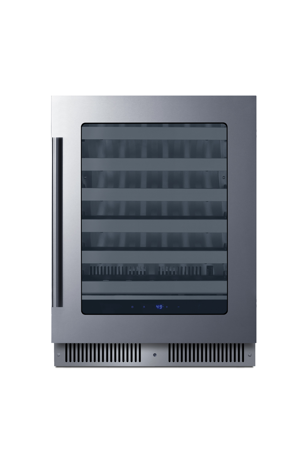 Summit Appliance 24" Wide Built-In Residential Shallow 18" depth Wine Cellar | Fridge.com