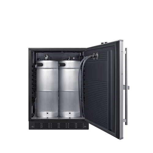SBC7BRSFRTPADA Kegerator Full