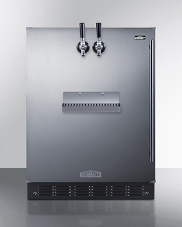 SBC7BRSFRTPADALHD Kegerator Front