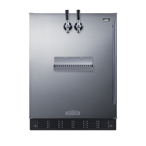 SBC7BRSFRTPADALHD Kegerator Front