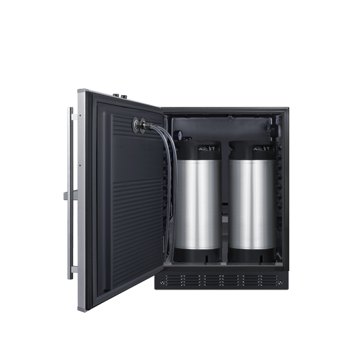 SBC7BRSFRTPCFADALHD Kegerator Full