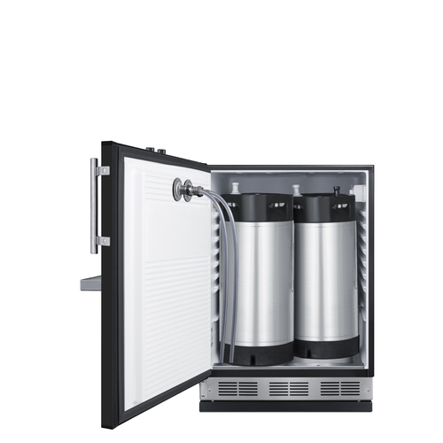 SBC58BFRTPCFLHD Kegerator Full
