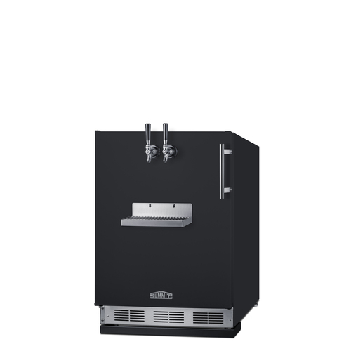SBC58BFRTPLHD Kegerator Angle