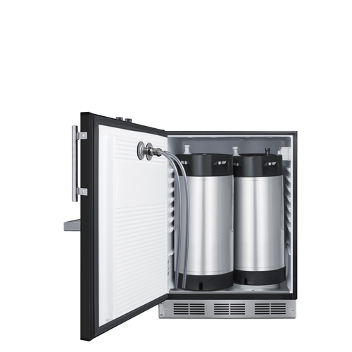 SBC58BFRTPCFADALHD Kegerator Full