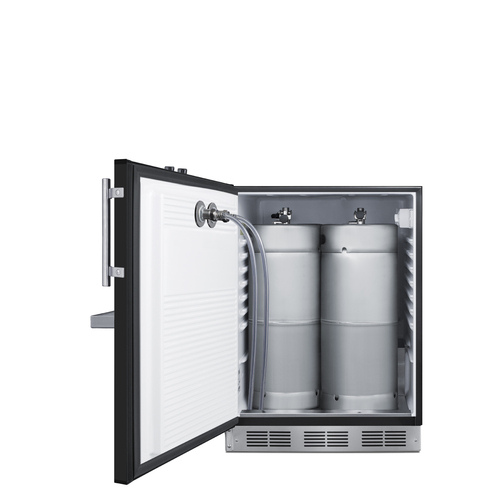 SBC58BFRTPADALHD Kegerator Full