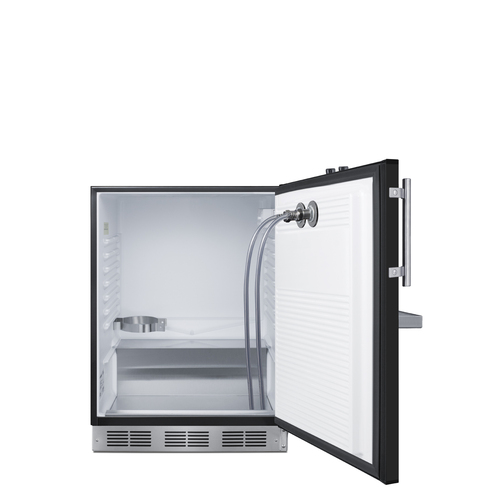 SBC58BFRTPCFADA Kegerator Open
