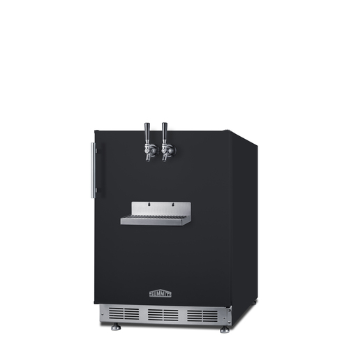 SBC58BFRTPCF Kegerator Angle