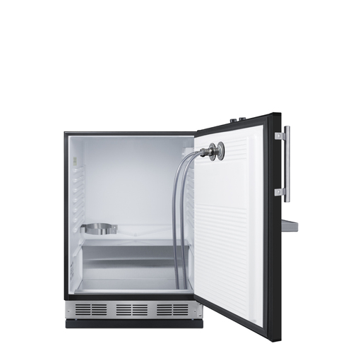 SBC58BFRTPCF Kegerator Open