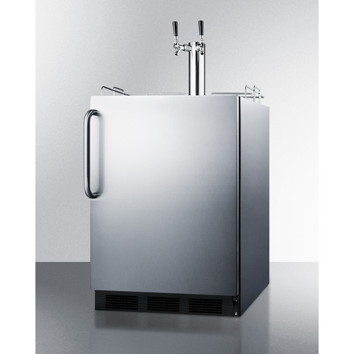 SBC54OSBIADAWKDTWIN Kegerator Angle