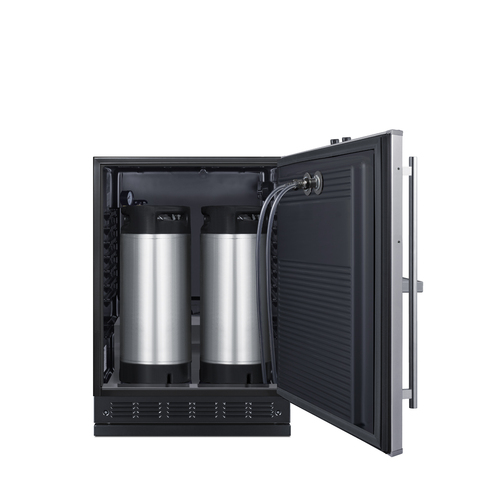 SBC7BRSFRTPCF Kegerator Full