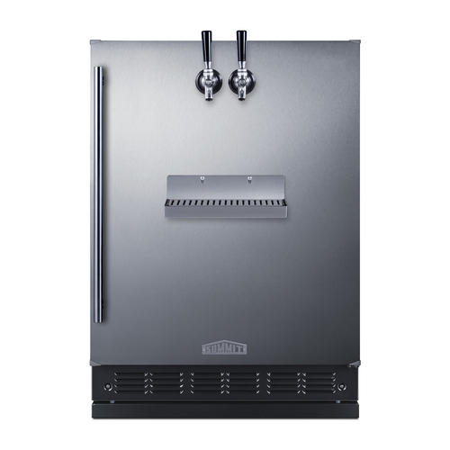 SBC7BRSFRTP Kegerator Front