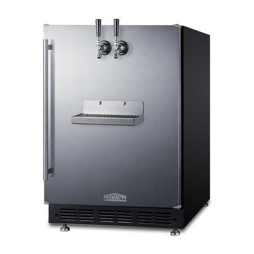 SBC7BRSFRTP Kegerator Angle