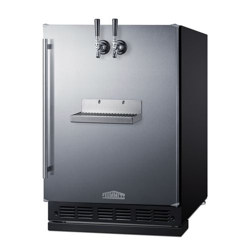 SBC7BRSFRTP Kegerator Angle