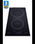 SINCH115V2B Induction Cooktop Angle