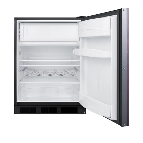 CT663BKBIIFADA Refrigerator Freezer Open