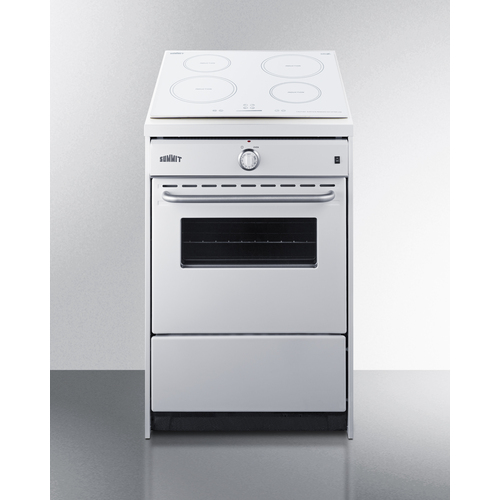 WEM665W Electric Range Front