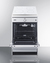 WEM665W Electric Range Open