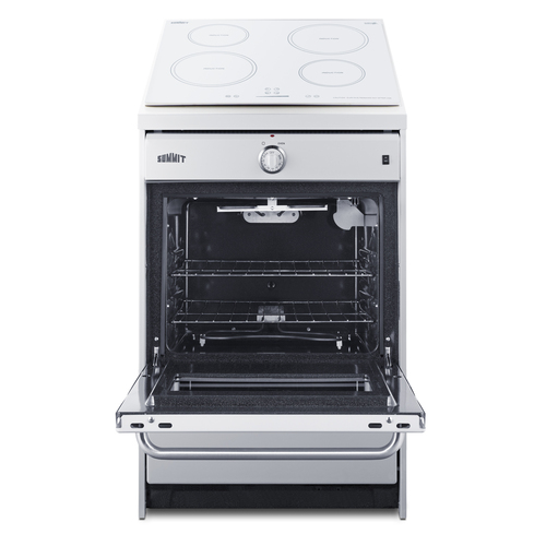 WEM665W Electric Range Open