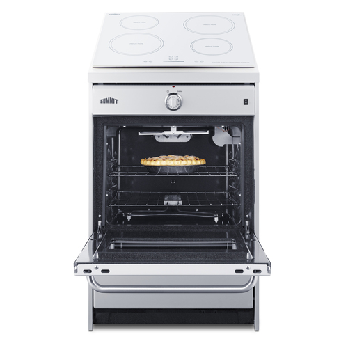 WEM665W Electric Range Open