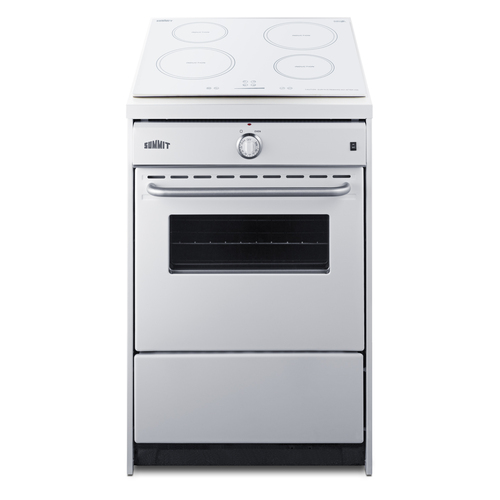 WEM665W Electric Range Front