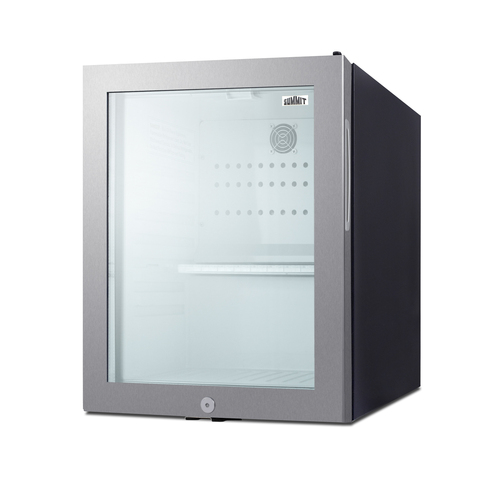 MB13GLSS Refrigerator Angle