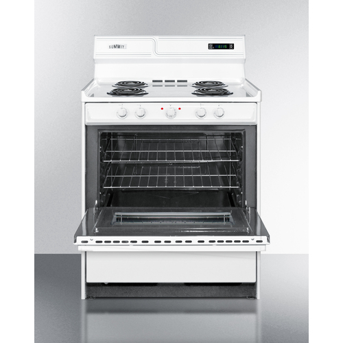 WEM230KW Electric Range Open