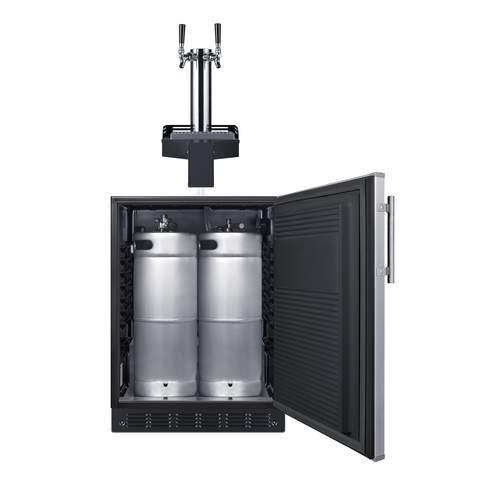 TESTSBC7BRSFLTWADA Kegerator Full