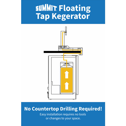 TESTSBC7BRSFLTWADA Kegerator Tap