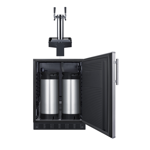 TESTSBC7BRSFLTWADA Kegerator Full