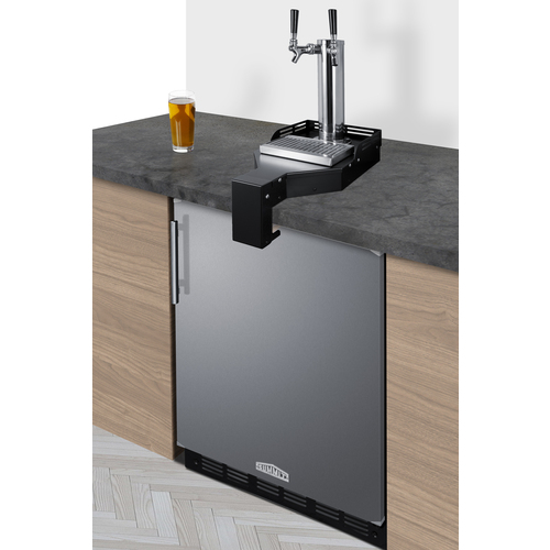 SBC7BRSFLTWADA Kegerator Set