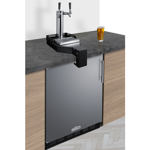 SBC7BRSFLTWADALHD Kegerator Set