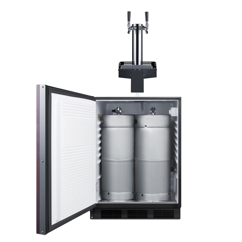 SBC58BLIFFLTWADALHD Kegerator Full