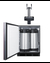SBC58BLIFFLTWCFADALHD Kegerator Full