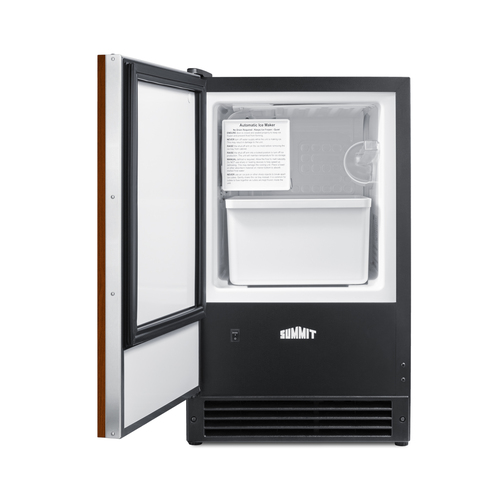 BIM26IFLHD Icemaker Open
