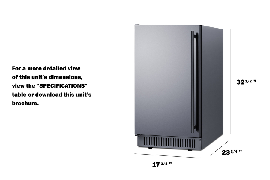 BIM182ADALHD | Summit® Appliance